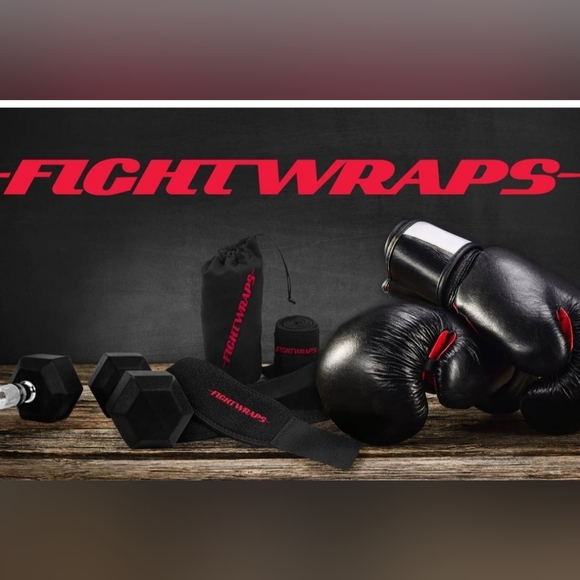 FREE With Purchase Of Anything Else - Hand wraps for fitness, pilates, boxing - Picture 2 of 3